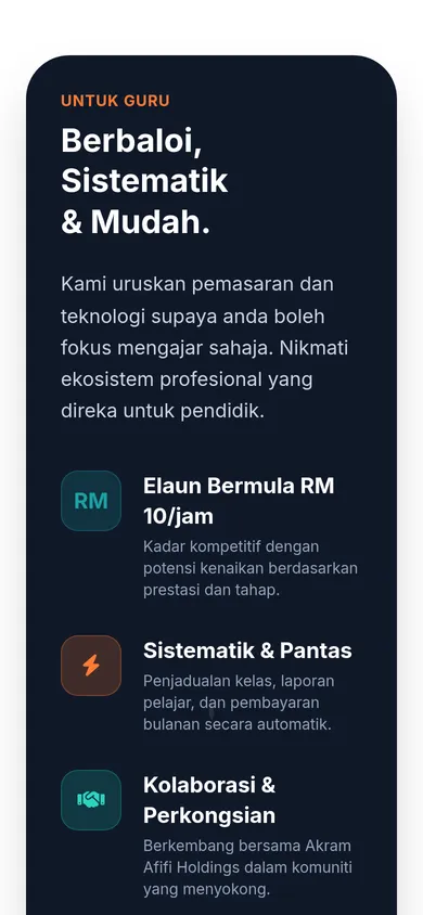 Allowance from RM10 an hour