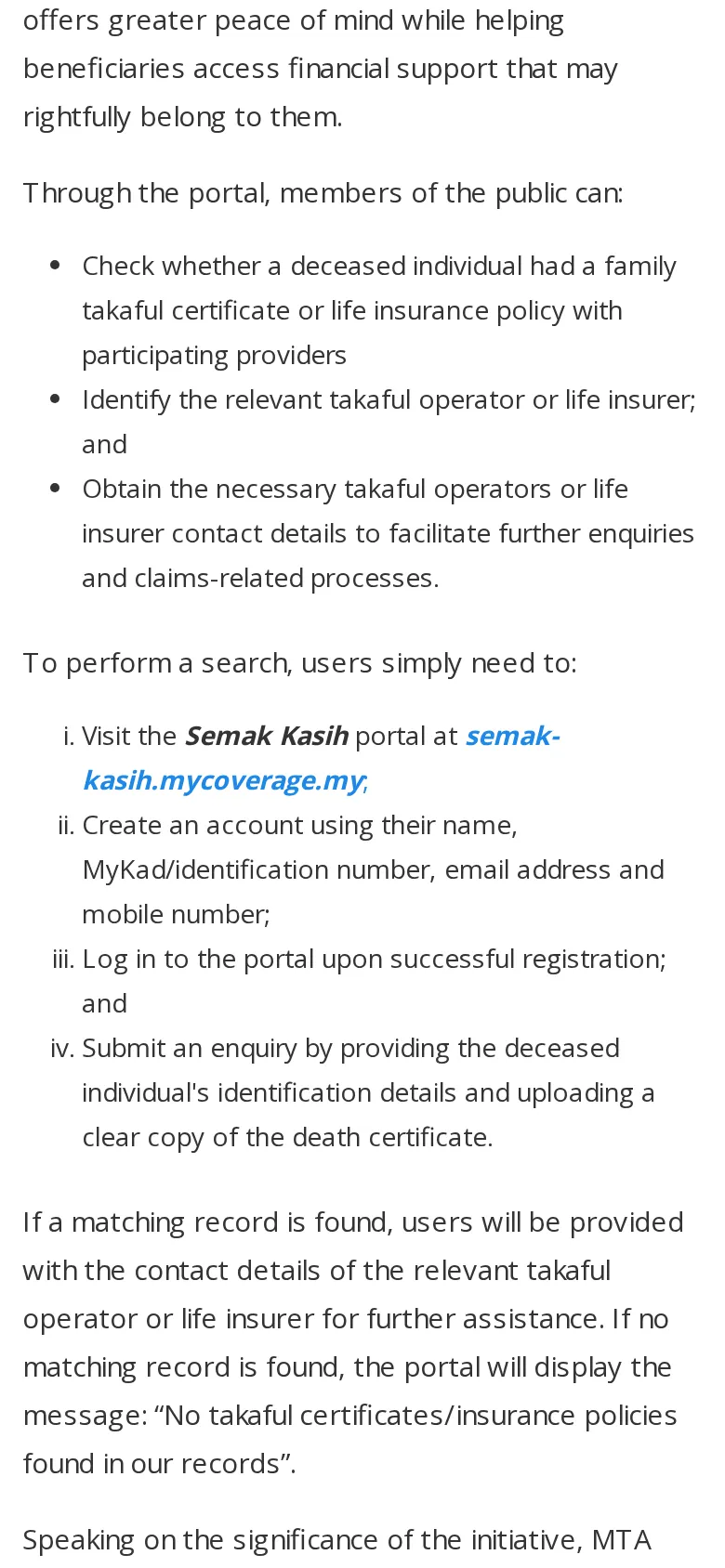 LIAM press statement: what you can do through the Semak Kasih portal